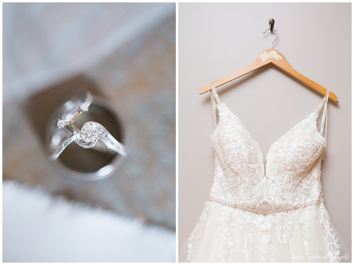 deep v lace wedding dress