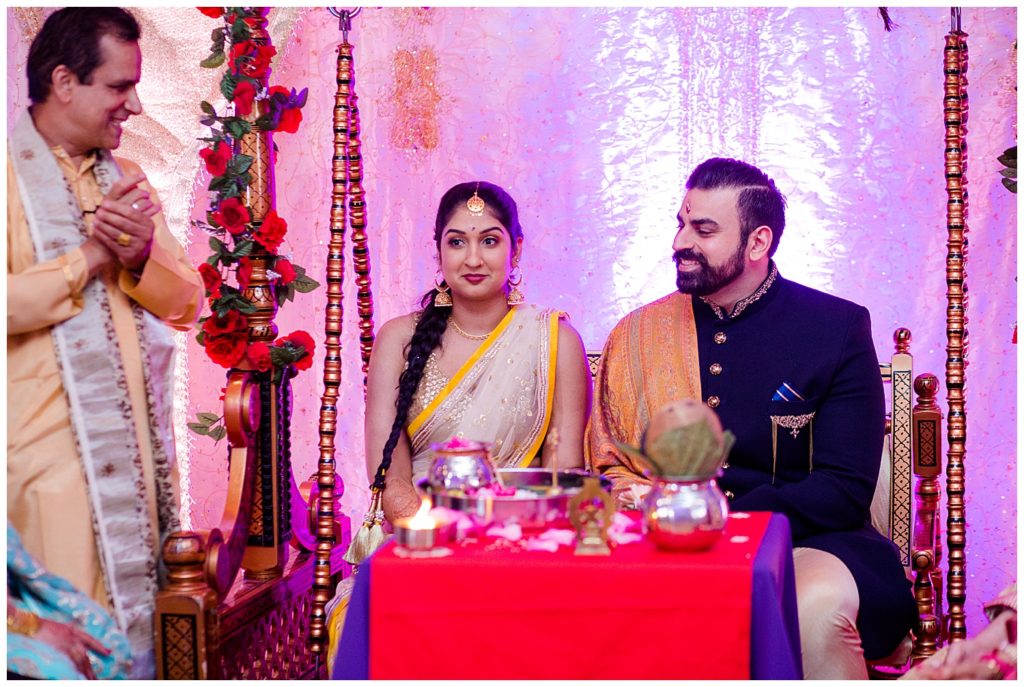 indian engagement ceremony at bertram inn