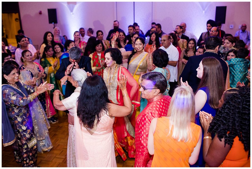 indian wedding celebration at bertram inn