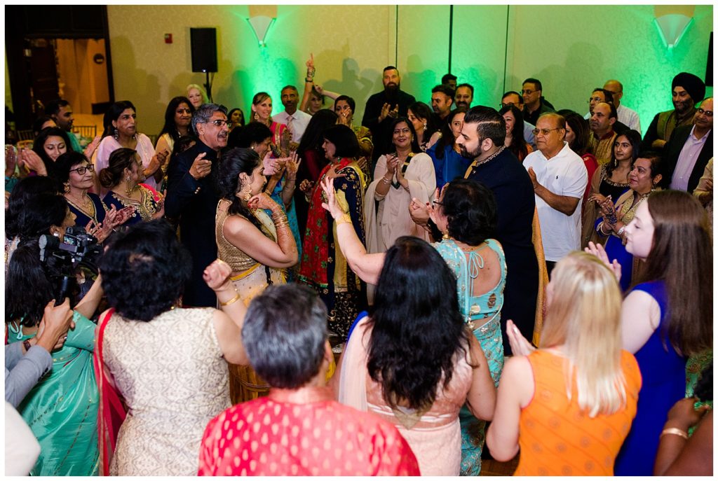 indian wedding celebration at bertram inn