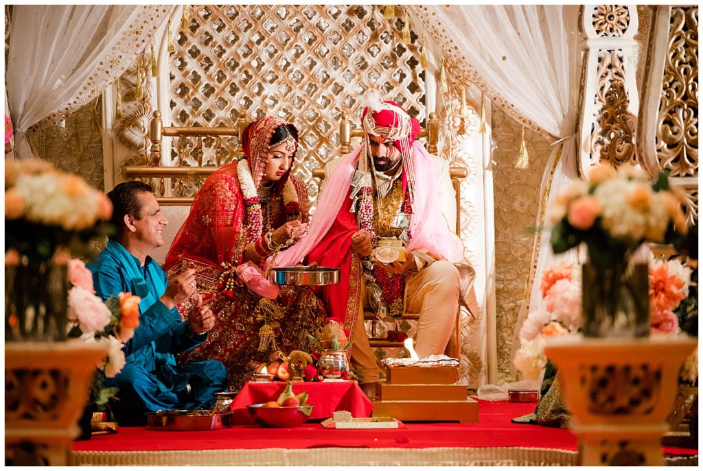 traditional hindu wedding ceremony at bertram inn