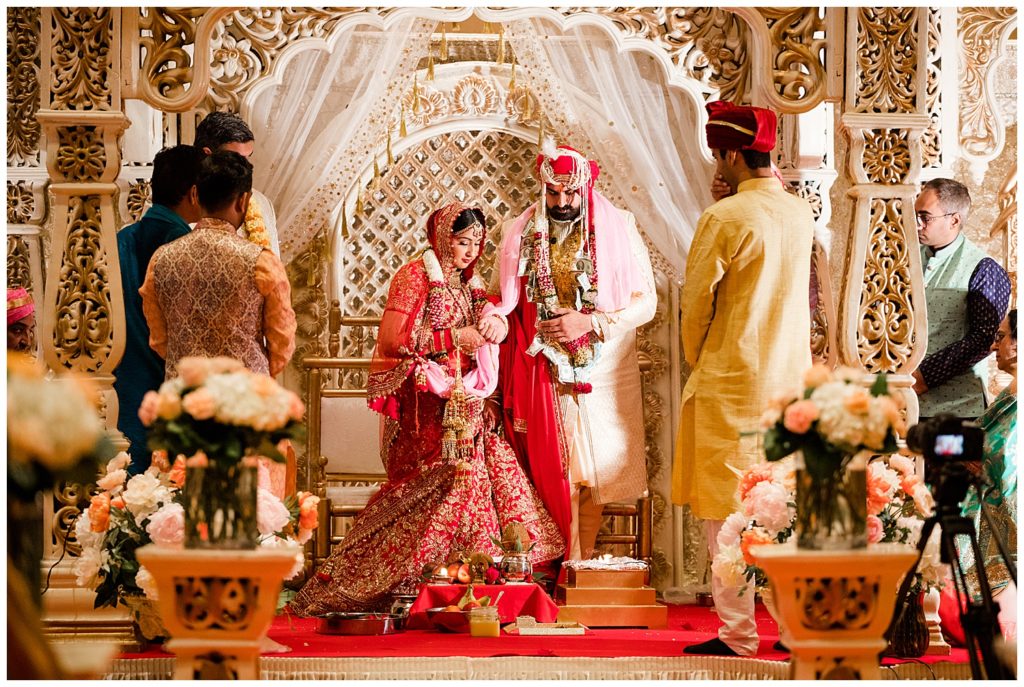 traditional hindu wedding ceremony at bertram inn