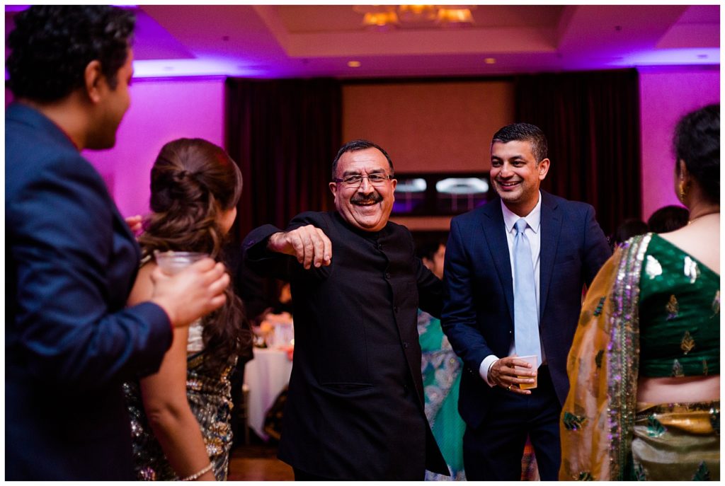 indian guests dancing at bertram inn