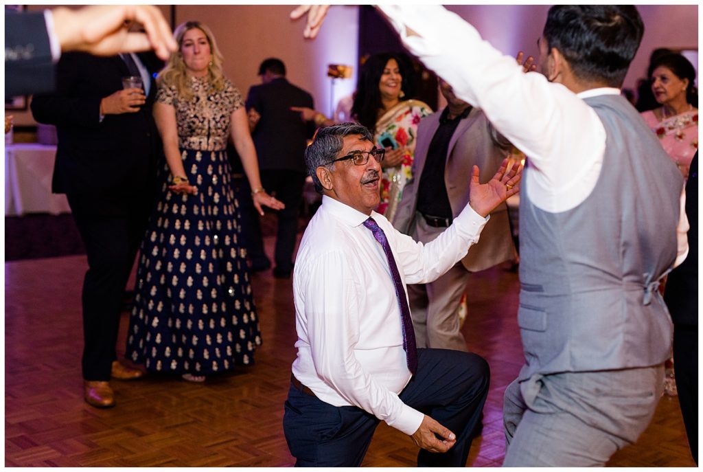 indian guests dancing at bertram inn