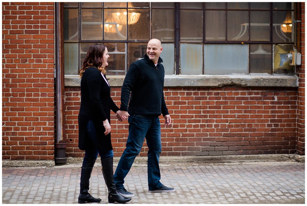 engagement photo at aiden and grace event space