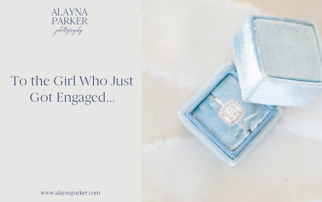 Header image for blog post by Columbus wedding photographer, Alayna parker, about tips to the girl who just got engaged during COVID-19 pandemic